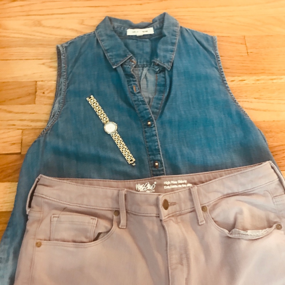 Missimo high rise skinny jeans